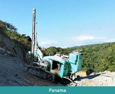Hf415 90mm Hammer Mine Blasting DTH Drilling Rig for Foundation