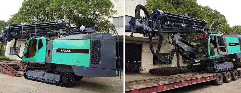 Hfga47s Small Integrated DTH Surface Drilling Rig for Quarry