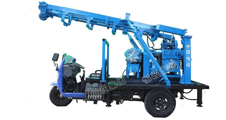 Mini Top Drive Head Portable Hydraulic Water Well Drilling Rig