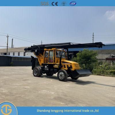 Hydraulic Hammer Construction Auger Drilling Rig Machine for Sale Dl-180 Model
