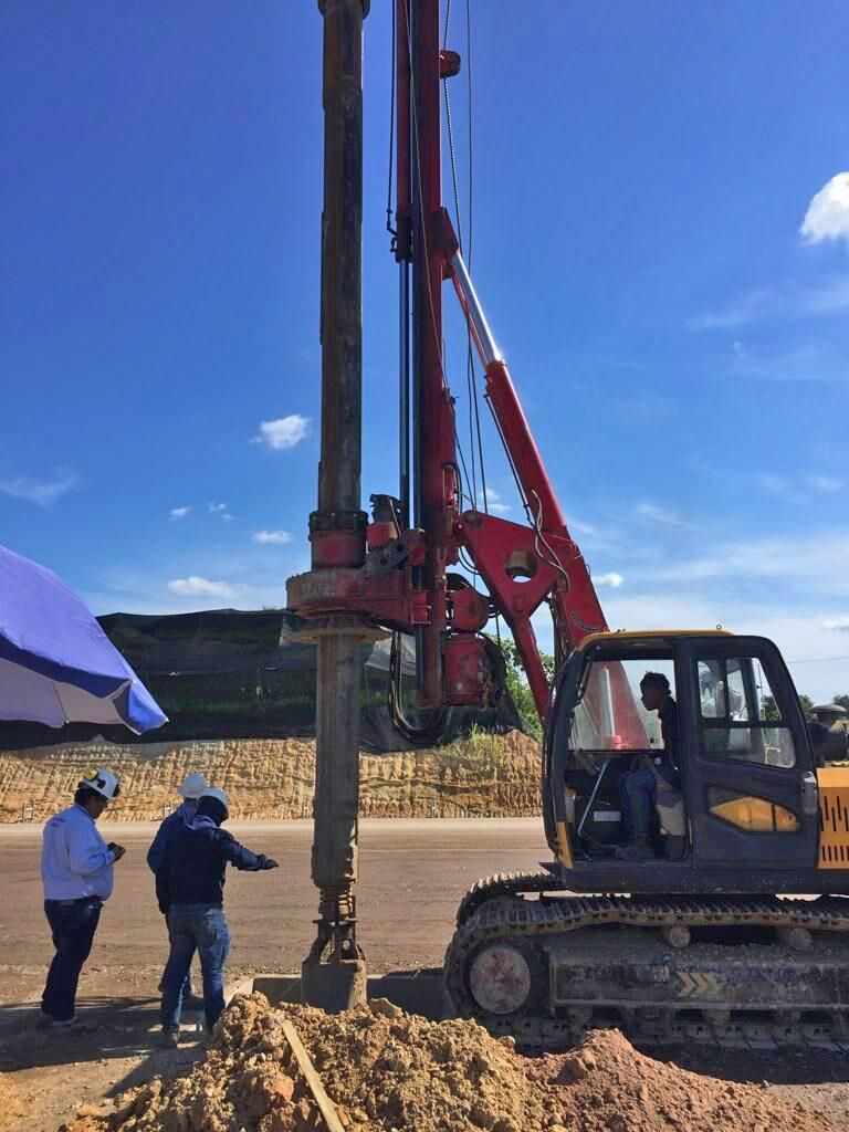 Dr-160 Maximum Drilling Depth 40 M Auger Drilling Machine