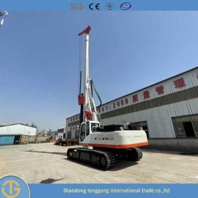 Hydraulic Rotary Long Spiral Small Borehole Drilling Rig for Railway Projects