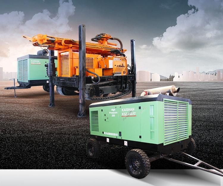 Pneumatic Borehole Hydraulic Rotary Water Well Drilling Rig