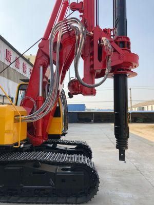 Maximum Depth 40m Hydraulic Rock Rotary Drilling Machine