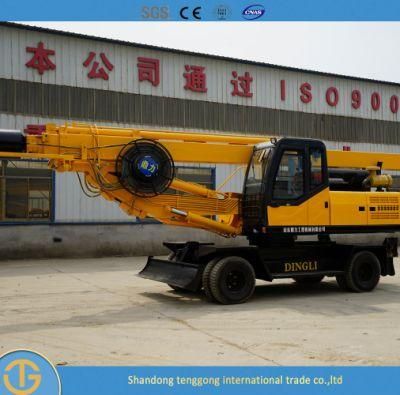 Multifunctional Wheeled Core Drilling Rig Machine for Water