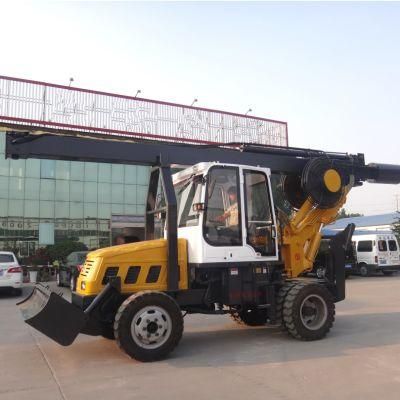 15m Wheeled 180 Economical Water Well Rotary Drilling Rig Manufacturer for Sale