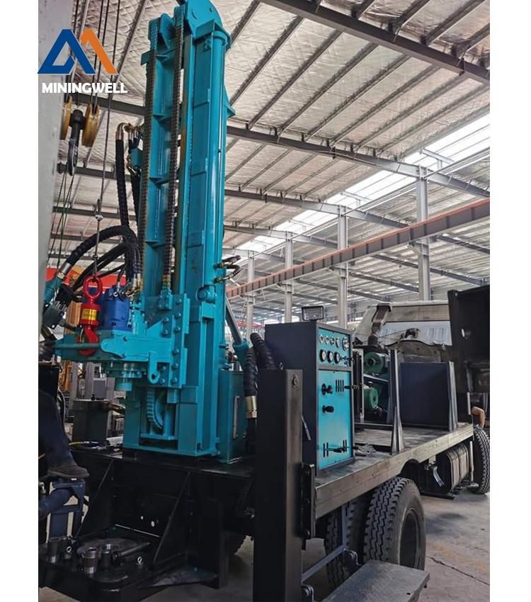 Sino HOWO Multifunctional Truck Mounted Drilling Rig Water Drilling Rig
