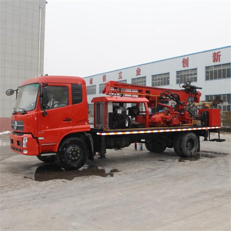300m 500m Truck Mounted Type Water Well Drilling Rig Machine