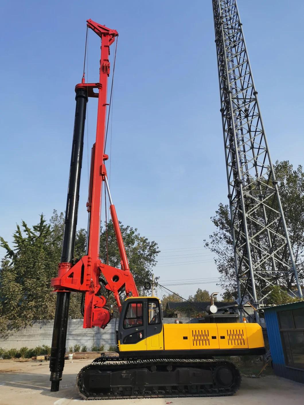 Well Bored Piling Equipment! Best Mini Rotary Drilling Rig Dr-90