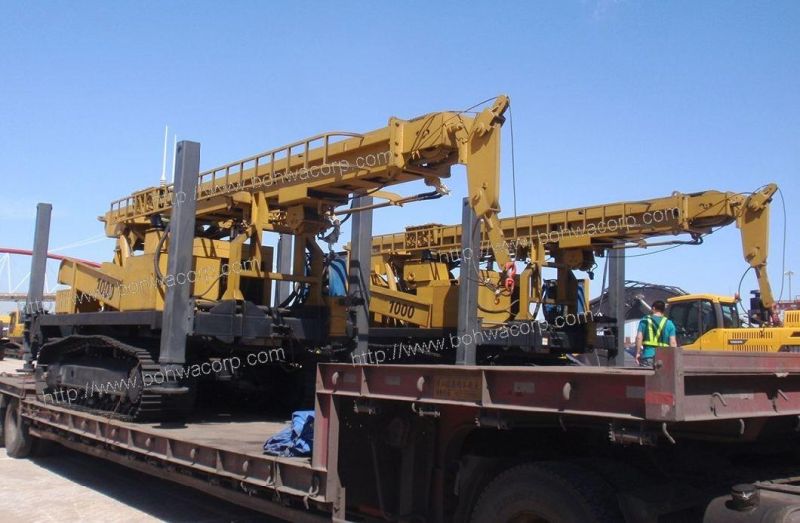 1000 Depth Water Well Drilling Machine for Air DTH Drilling