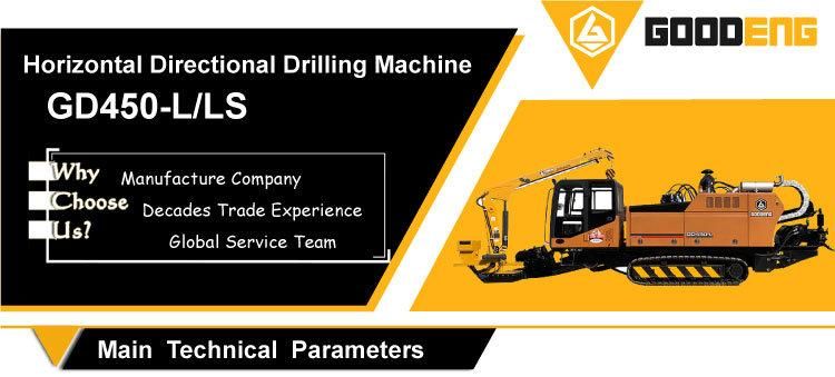 Goodeng GD450-L HDD rig for underground pipeline
