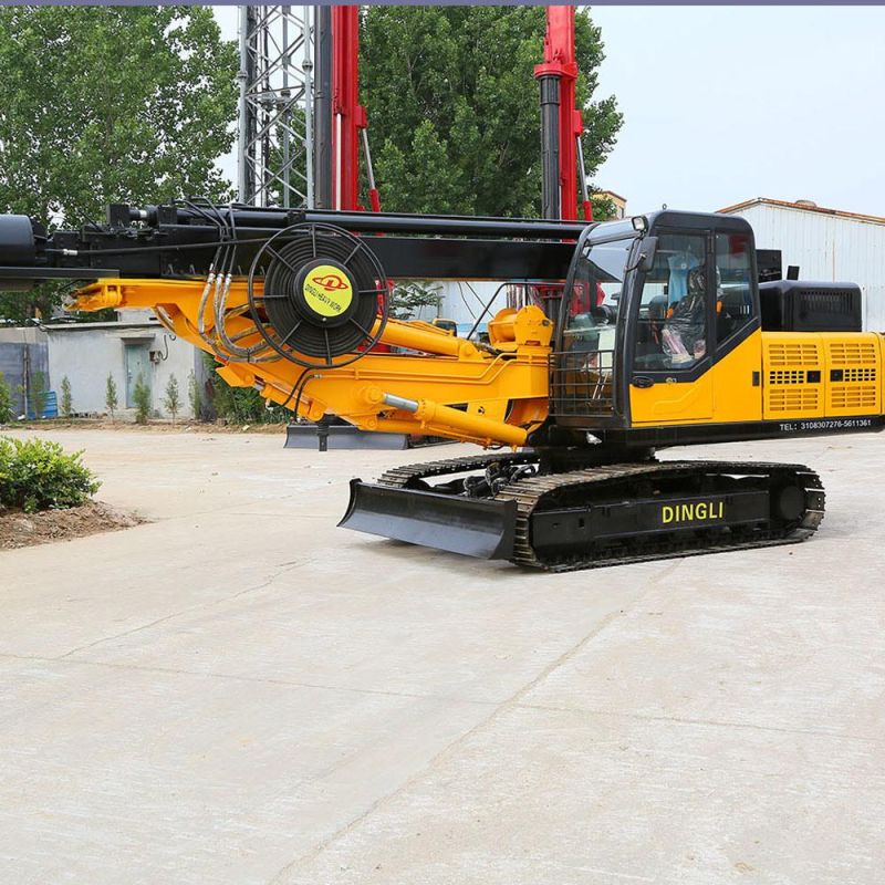 Small Hydraulic Rotary Excavating Drilling Equipment for Civil Construction