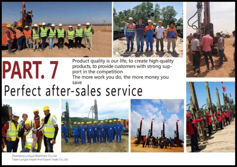 G140yf Drilling DTH Anchor and Soil Nail Road Foundation Engineering