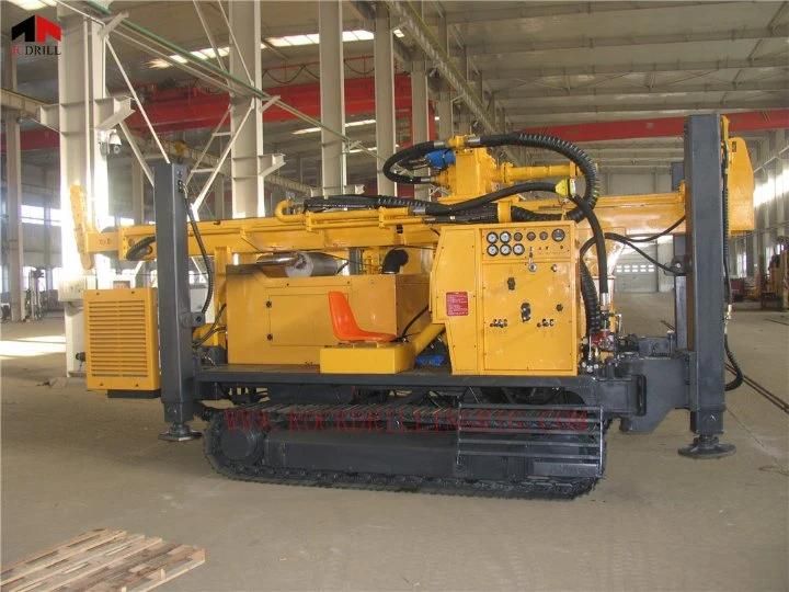 (CWD300) Crawler Mounted Wate Well Drilling Machine for 300m