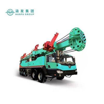 300-3000m Truck Mounted Water Well Drill Rig with National Emission Standard