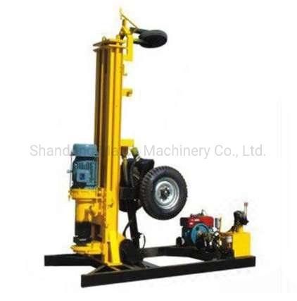 Kqz-200d Gas and Electricity Linkage Dive Drill Portable Rotary Diesel Water Well Drilling Rig