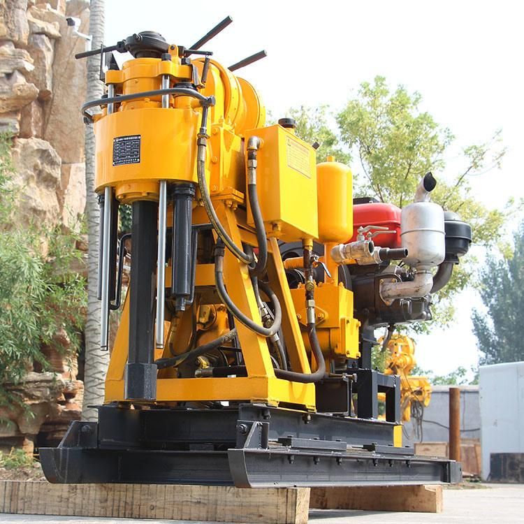 Small New Water Drilling Rig Machine Price Trailer Type Machine