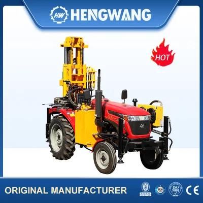 an Integrated Drilling Equipment Air Compressor Drilling Depth 260m Tractor Pneumatic Wells Drilling Machine