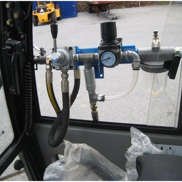 Yt28 Mini Pneumatic Rock Mounted Drilling Rack for Excavator