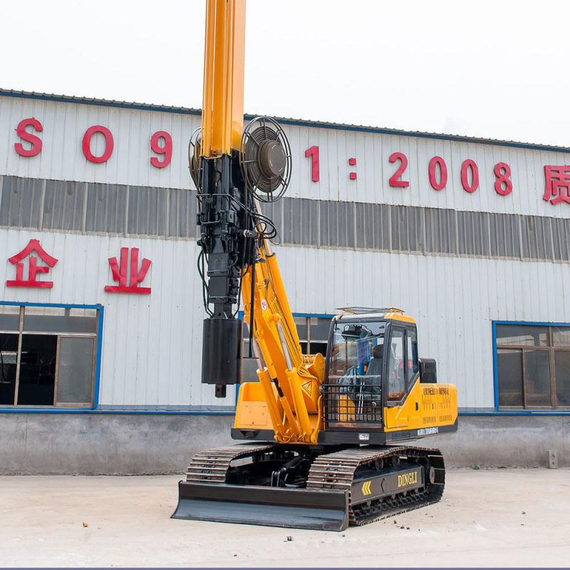 Small Hydraulic Rotary Excavating Drilling Equipment for Civil Construction