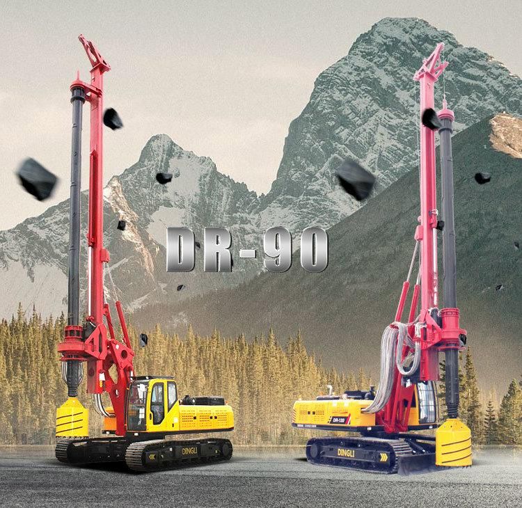 Hydraulic Concrete Pile Driver Hydraulic Drop Hammer Piling Rig Machine