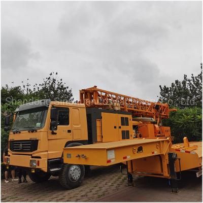 300m Water Well Drilling Rig with Mud Pump and Compressor