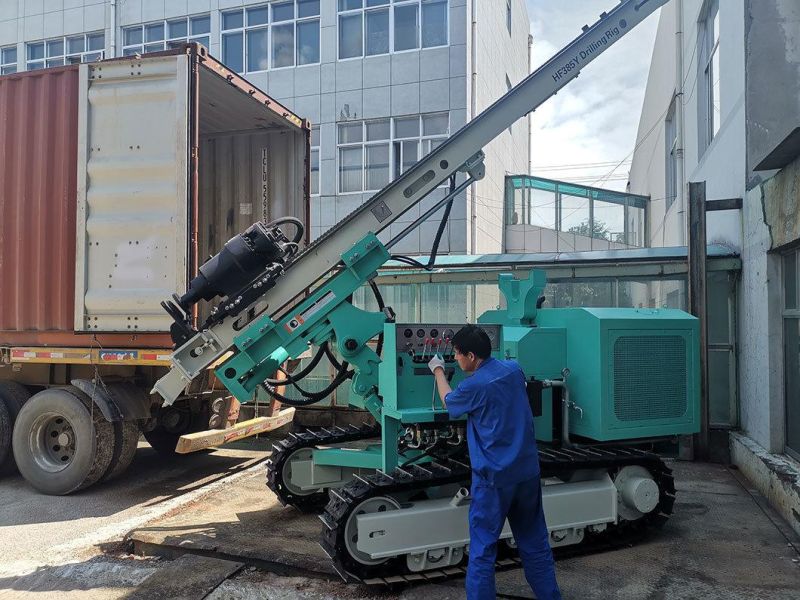Hf385y 20-120m Solar Pile Drill Rig for Photovoltaic Solar Power Station