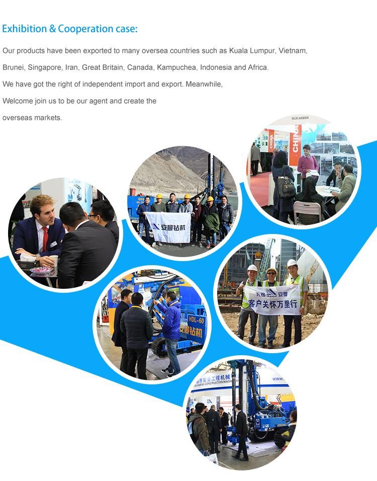 China Shed Guiding Hole Hydraulic Hammer Anchor Drilling Machine
