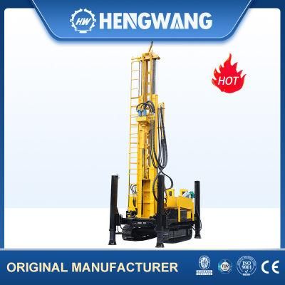 200m/300m/400m/500m Hydraulic Crawler Type Borehole Water Well Drilling Machine Rig