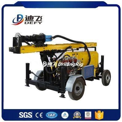 Dfq-150W Mobile Drilling Rig Portable Trailer Drill Machine for Sale