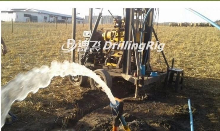 2022 Hot Sale Xy-200f 200m Water Well Drilling Rig, Used Borehole Drilling Machine for Sale