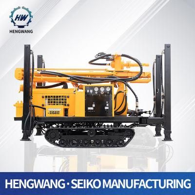 Track Mounted Water Well Drilling Rig Machine