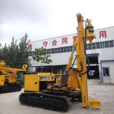 Mini Customize High Speed Economical Crawler Driven Solar Photovoltaic Pile Driver