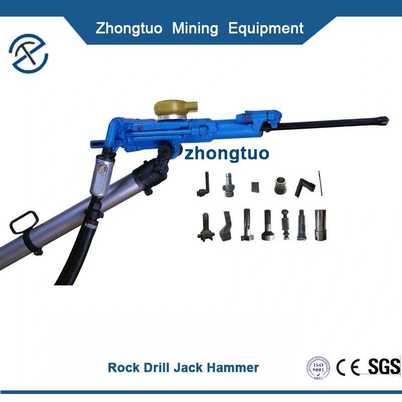 Yt28 Pneumatic Air Leg Jack Hammer Rock Drill for Drilling