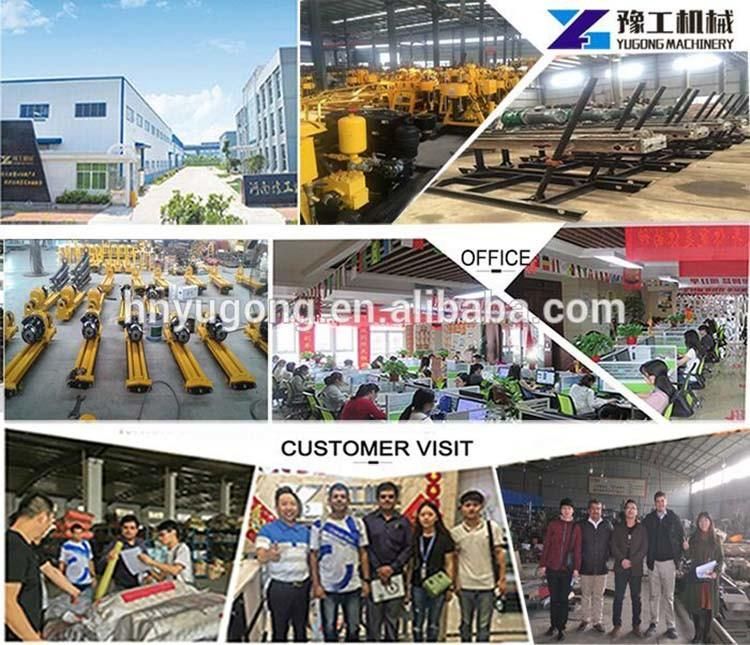 300m Water Well Trailer Mounted Mining Drilling Rig Machine