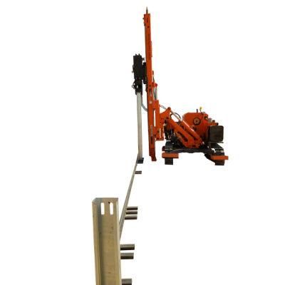 Aotomatic GPS Solar Pile Driver