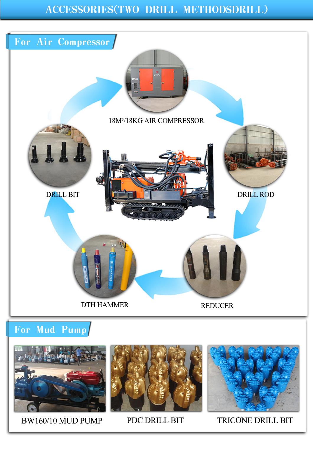 180 M Depth Truck Mounted Water Well Drilling Rig