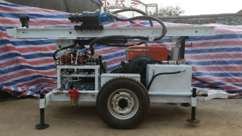 Hot Sale 2022 New Trailer Mounted Geotechnical Drilling Rig Portable