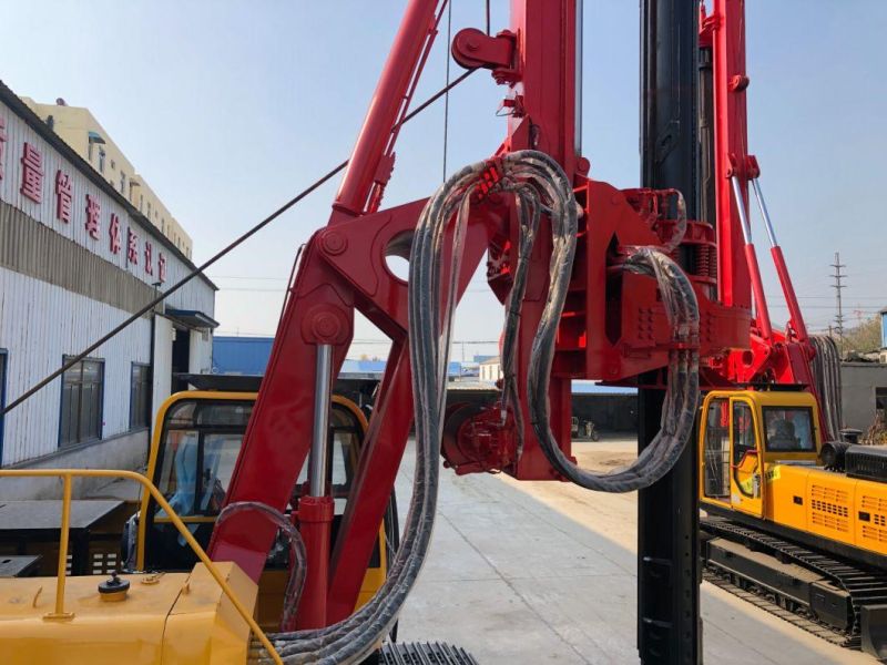 30m DTH Crawler Mounted Well Pile Crawler Rotary Drilling Rig