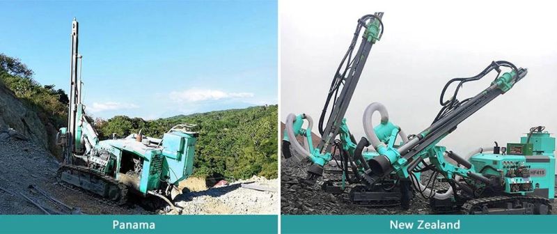 Hf415 Impactor Portable Mining Crawler Rock DTH Drilling Equipment