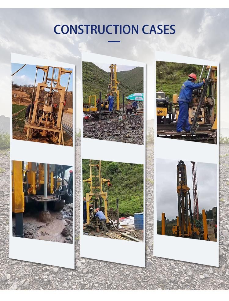 100m 200m Diesel Well Digging Machine 500m Crawler Core Drilling Rig