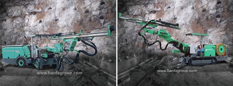 Long Service Life Hydraulic Tunneling Jumbo Drilling Rig for Underground