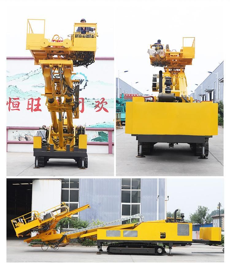 10m Crawler Pneumatic Anchor Drilling Rig