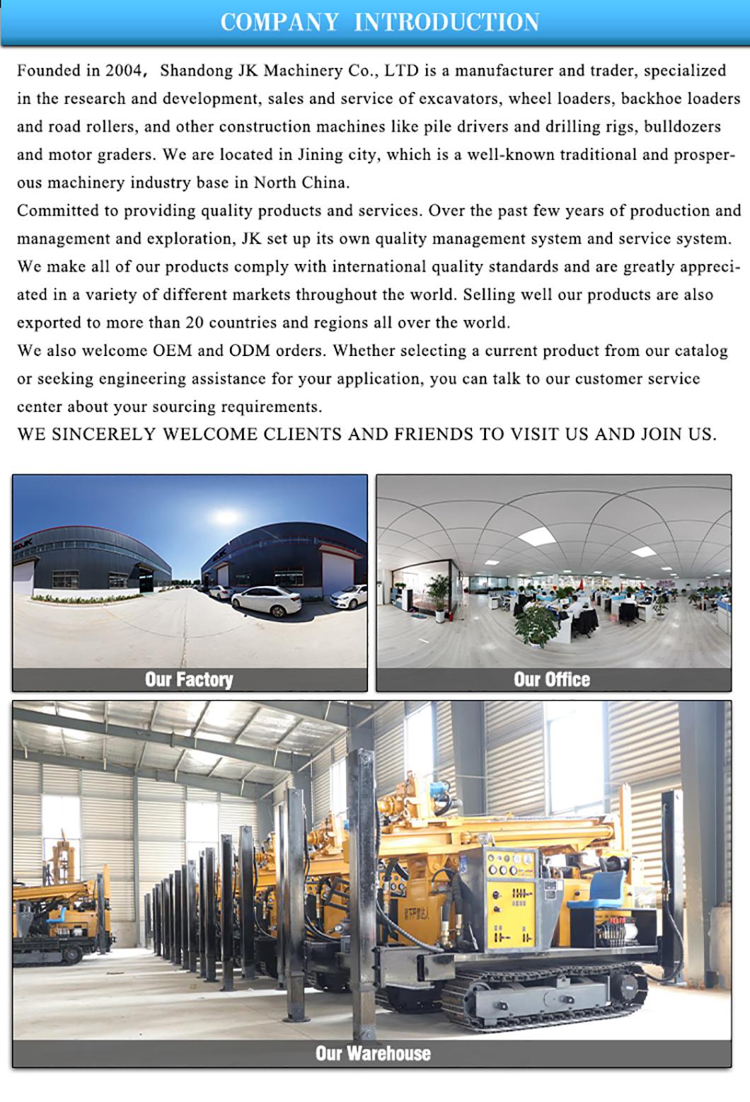 Jk-Dr300 300m Depth Hydraulic Rotary Diesel Engine Drilling Rig Machine