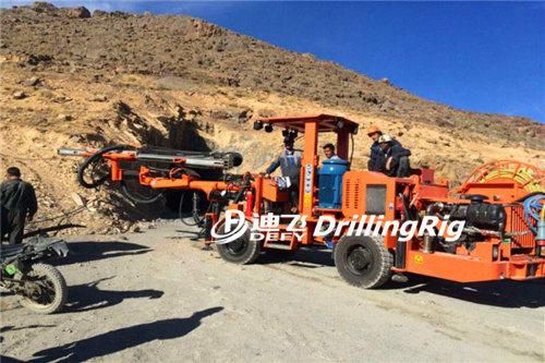 Underground Tunnel Drilling Jumbo for Blast Holes