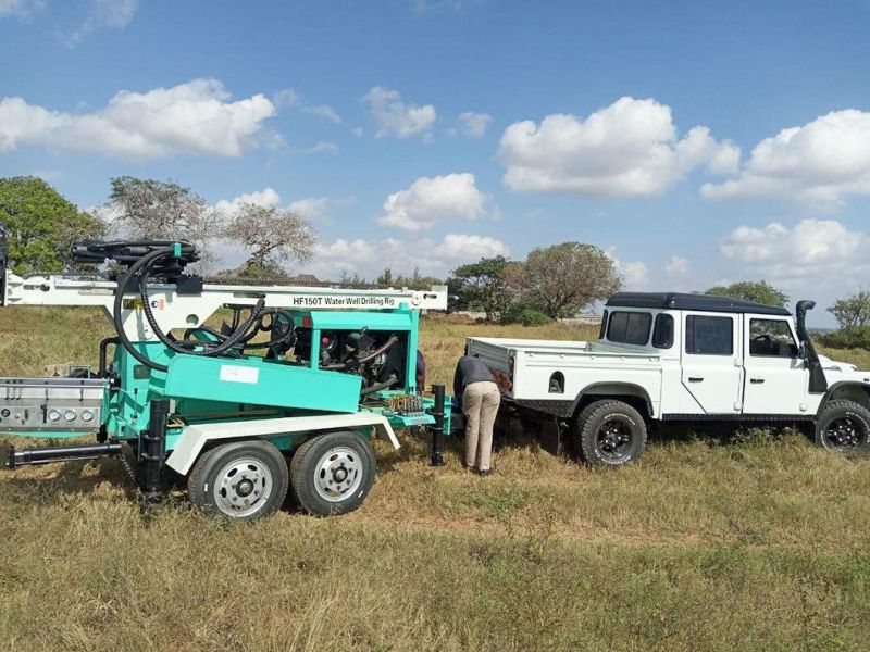 Moveable 150m Drilling Equipment for Agricultural Water Conservancy Engineering