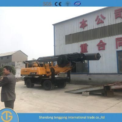 20m Drilling Depth Hydraulic Piling Machine with Spare Parts