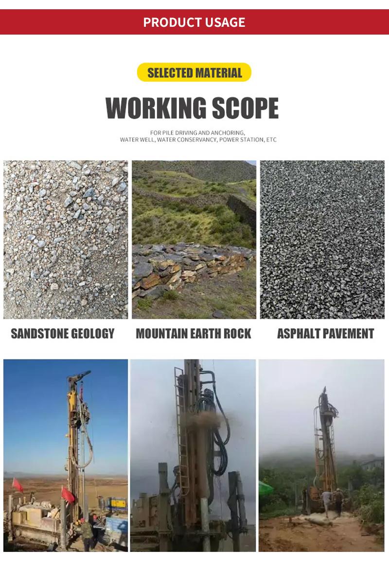 New Design Borehole Drilling Machine, Cheap Water Well Drilling Rig with Good Quality