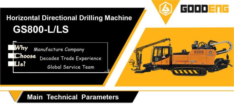 Goodeng GS800-LS horizontal directional drilling rig