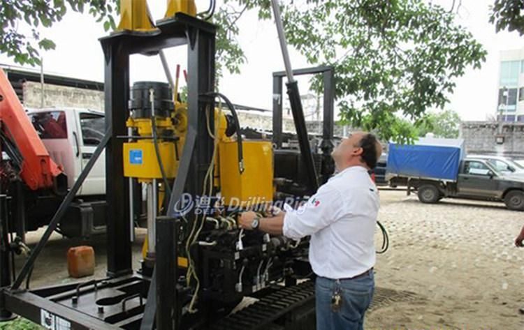 Diesel Hydraulic Rotary Geotechnical Survey Drill Machine for Coring
